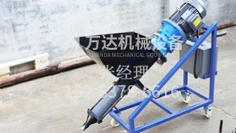 為什么砂漿噴涂機(jī)還未得到全面推廣